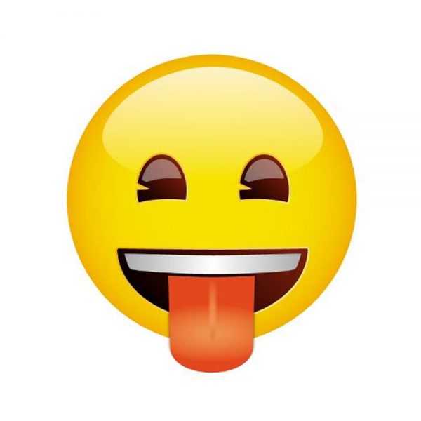 Single Emoji Tongue Mask